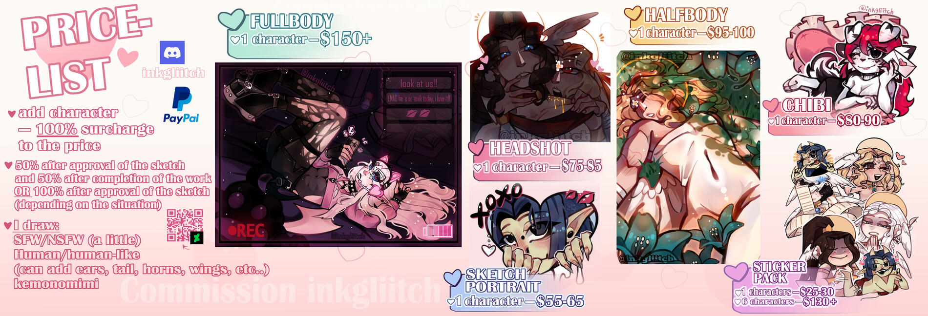 BRIEFLY ABOUT COMMISSIONS