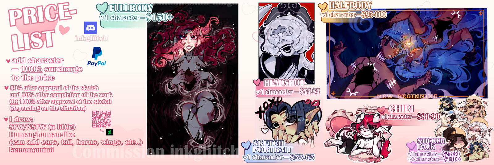 BRIEFLY ABOUT COMMISSIONS